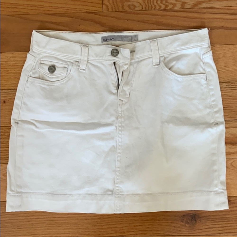 White Miniskirt